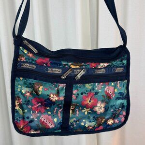 LeSportsac Hawaii Exclusive Mermaid Deluxe Everday Bag – Rare Retired